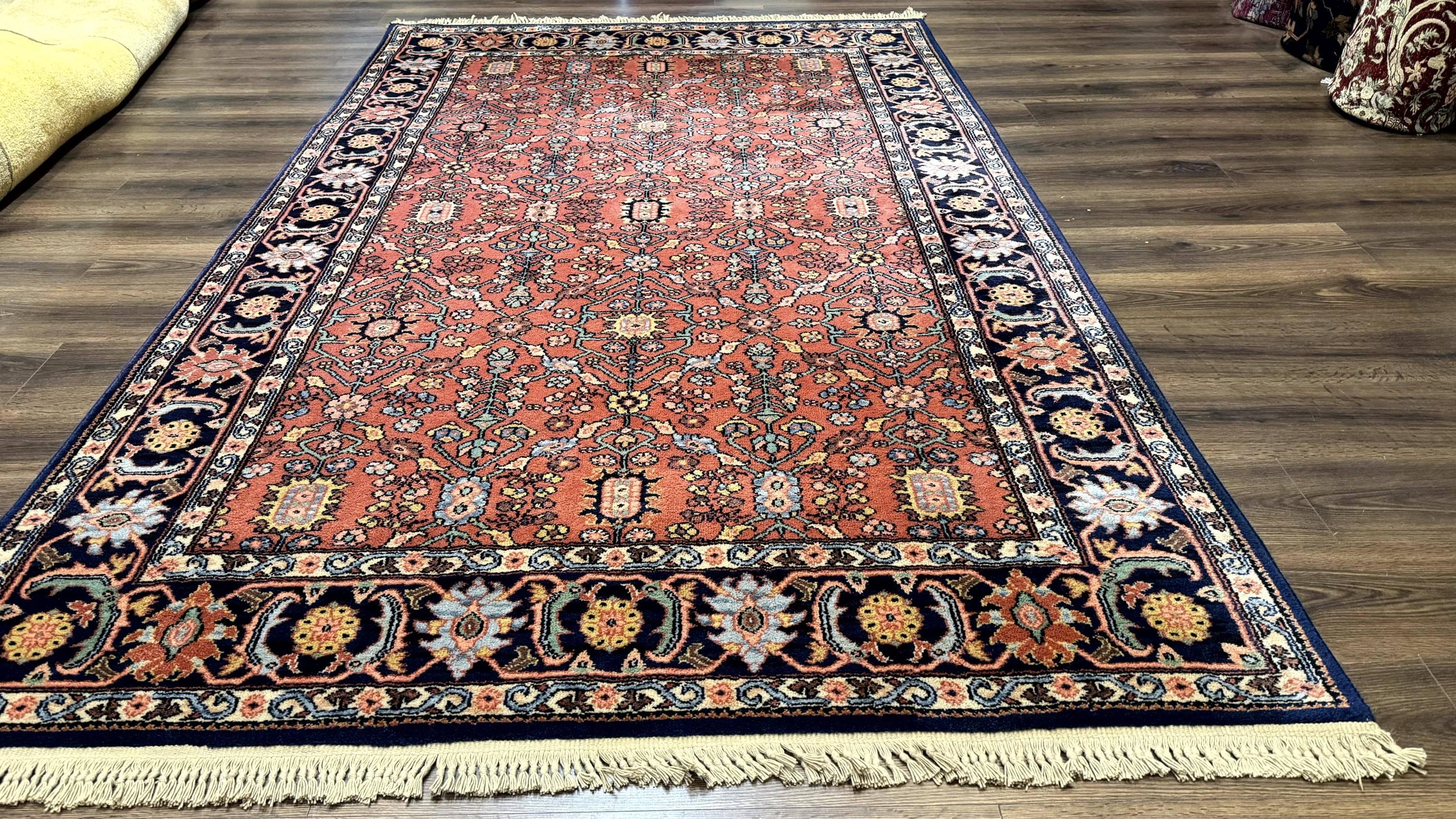 【中古】カーサ・バラガン 5.9 X 9 Karastan Serapi Rug #729, Wool, Original 700 Series, Rare