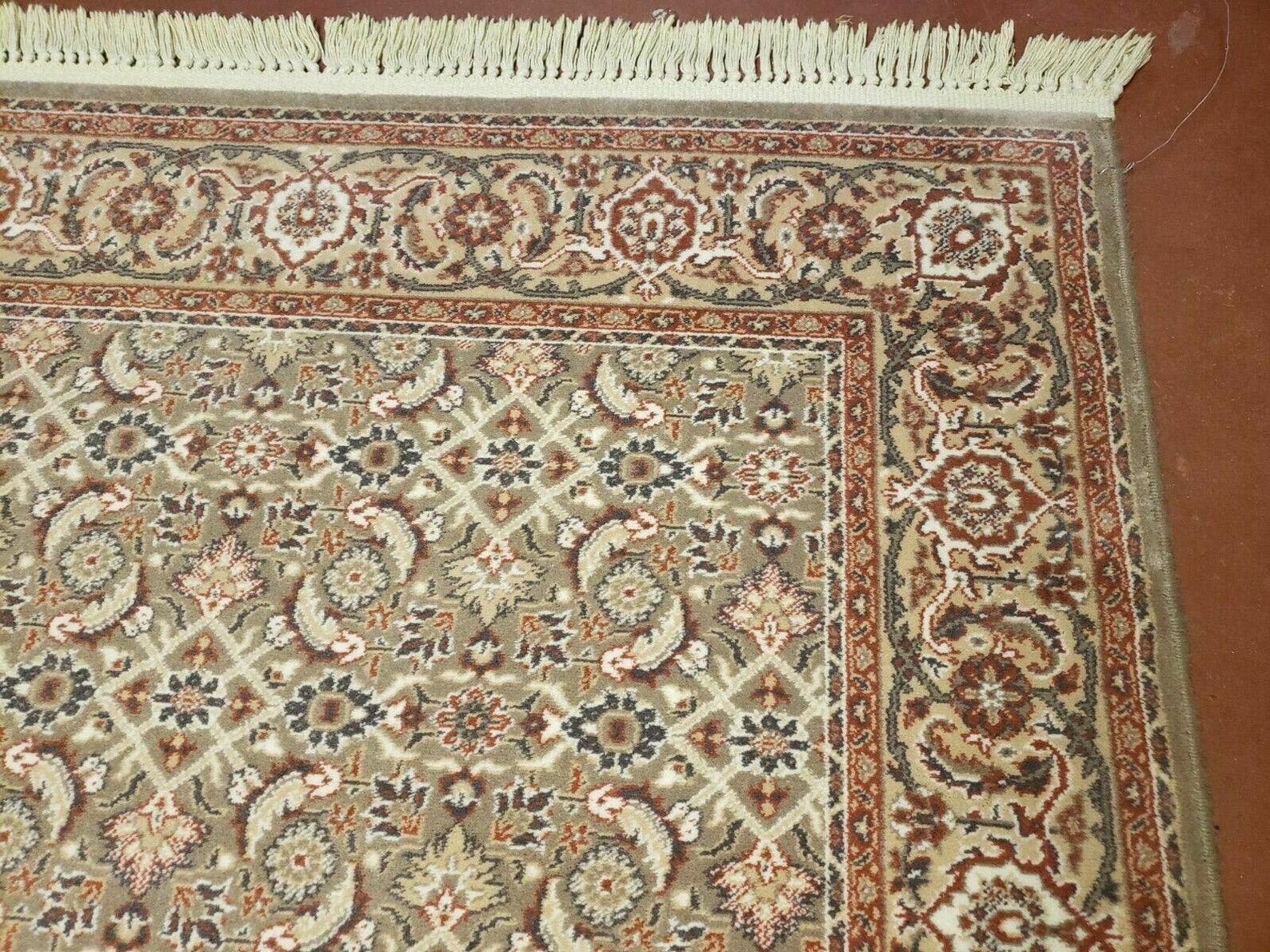 Vintage Karastan Rug 4x6 Allover Design Original Karastan Etsy