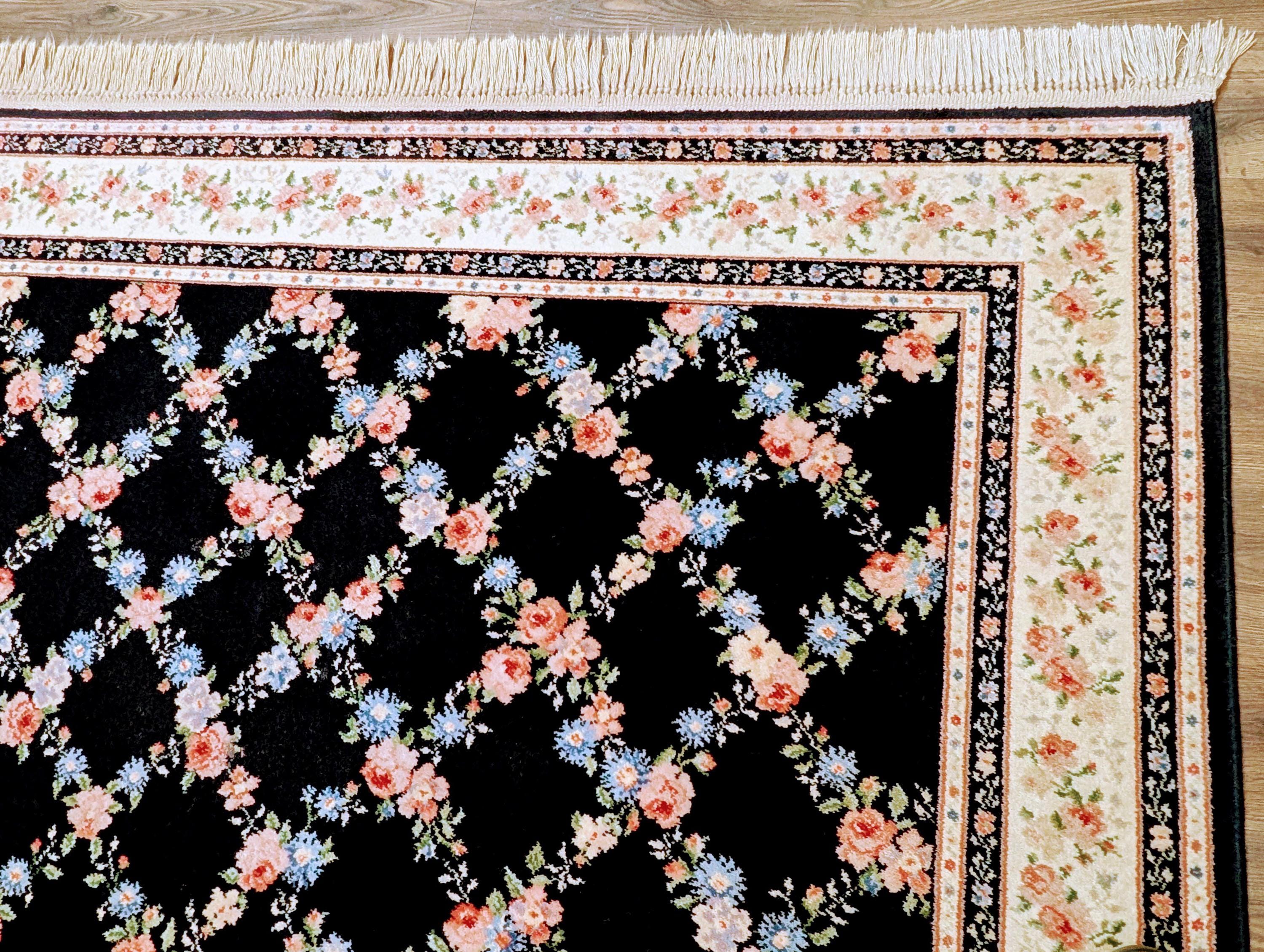 Karastan Rug 8.8 X 12 Garden of Eden #509/1270, Ebony Trellis