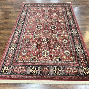 Karastan Rug 6x9, Williamsburg Herati #558, Wool Karastan Carpet, Vintage Karastan Persian Area Rug, Wool Pile