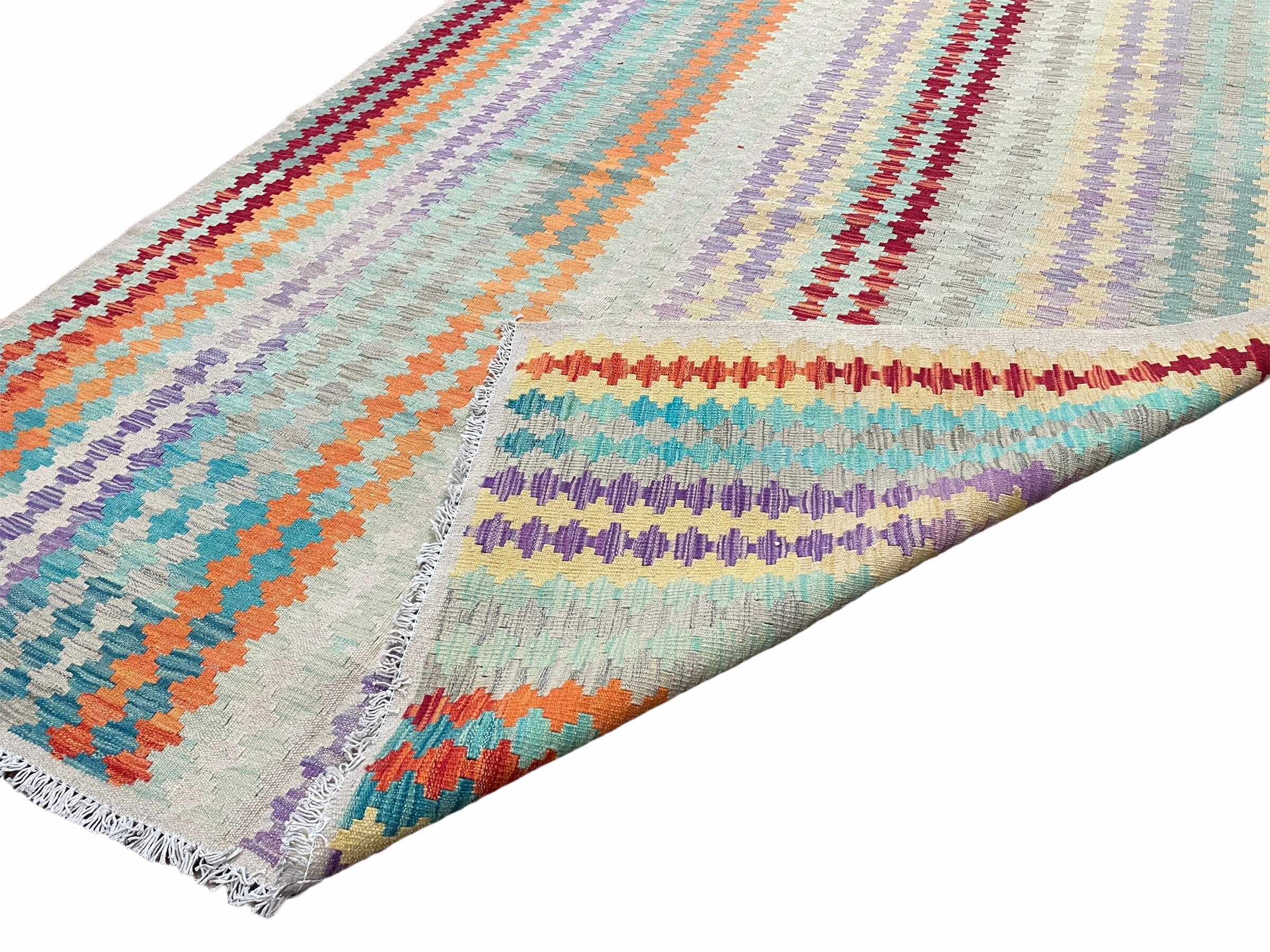 Colorful Kilim Rug 6x8 Multicolor Turkish Kilim Rug 6 X 8 Flat Etsy UK
