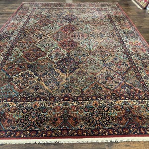 Karastan Rug Multicolor Panel Kirman #717, 8.8 X 12 Karastan