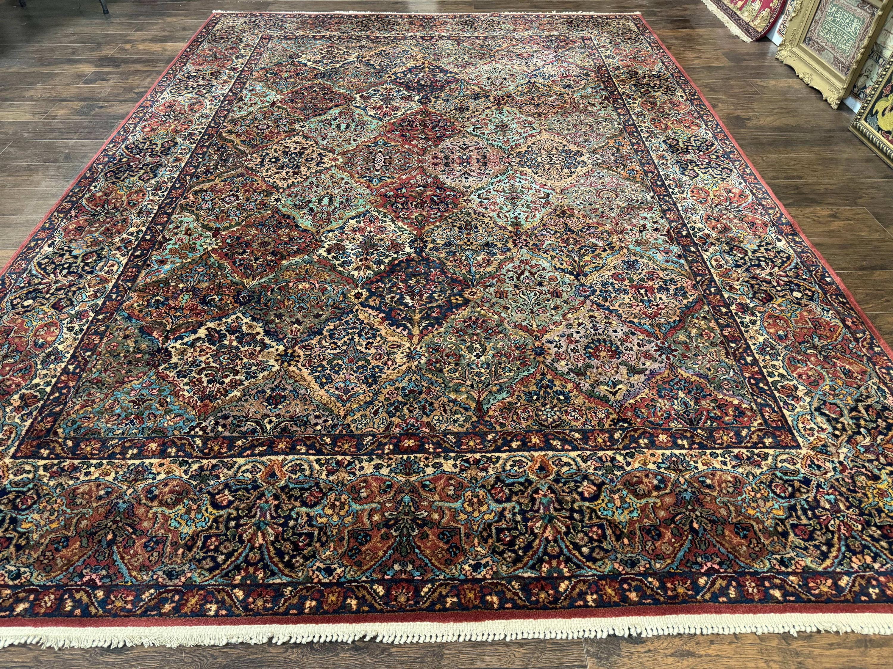 Karastan Rug Multicolor Panel Kirman #717, 8.8 X 12 Karastan