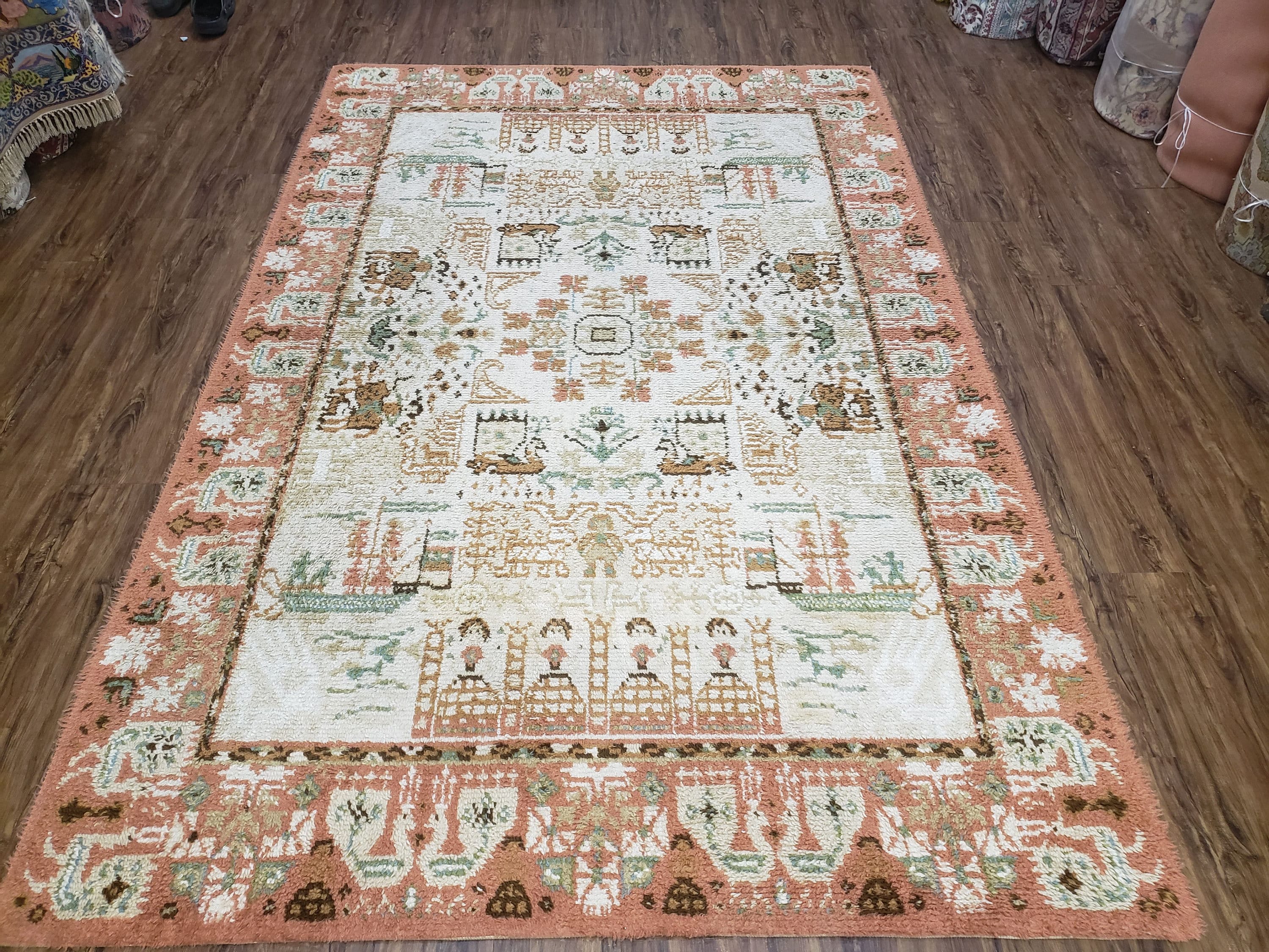Tapis scandinave Vintage,