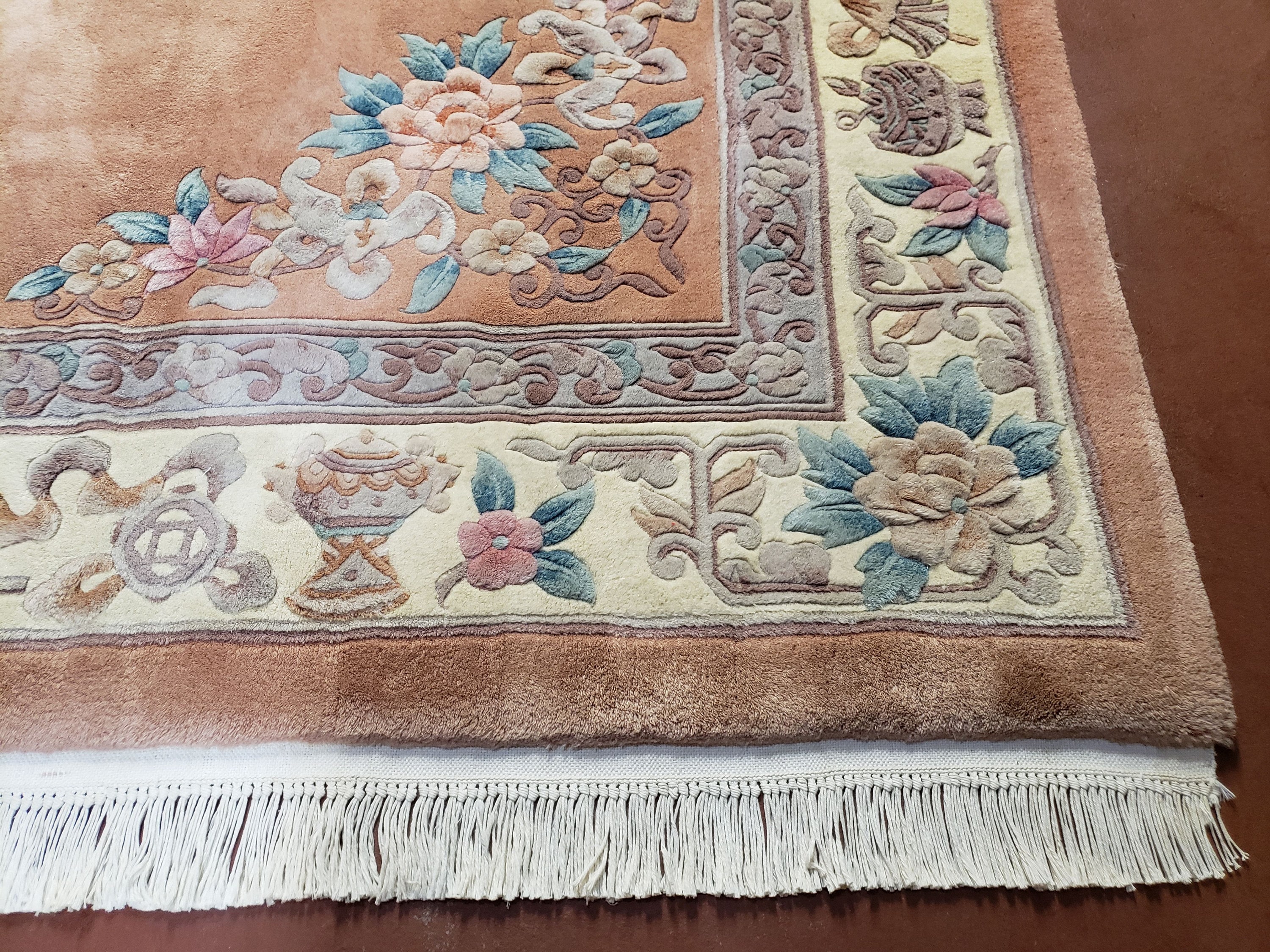 8x10 Chinese Carving Rug 8 x 10 Chinese Art Deco Carpet 90 Etsy