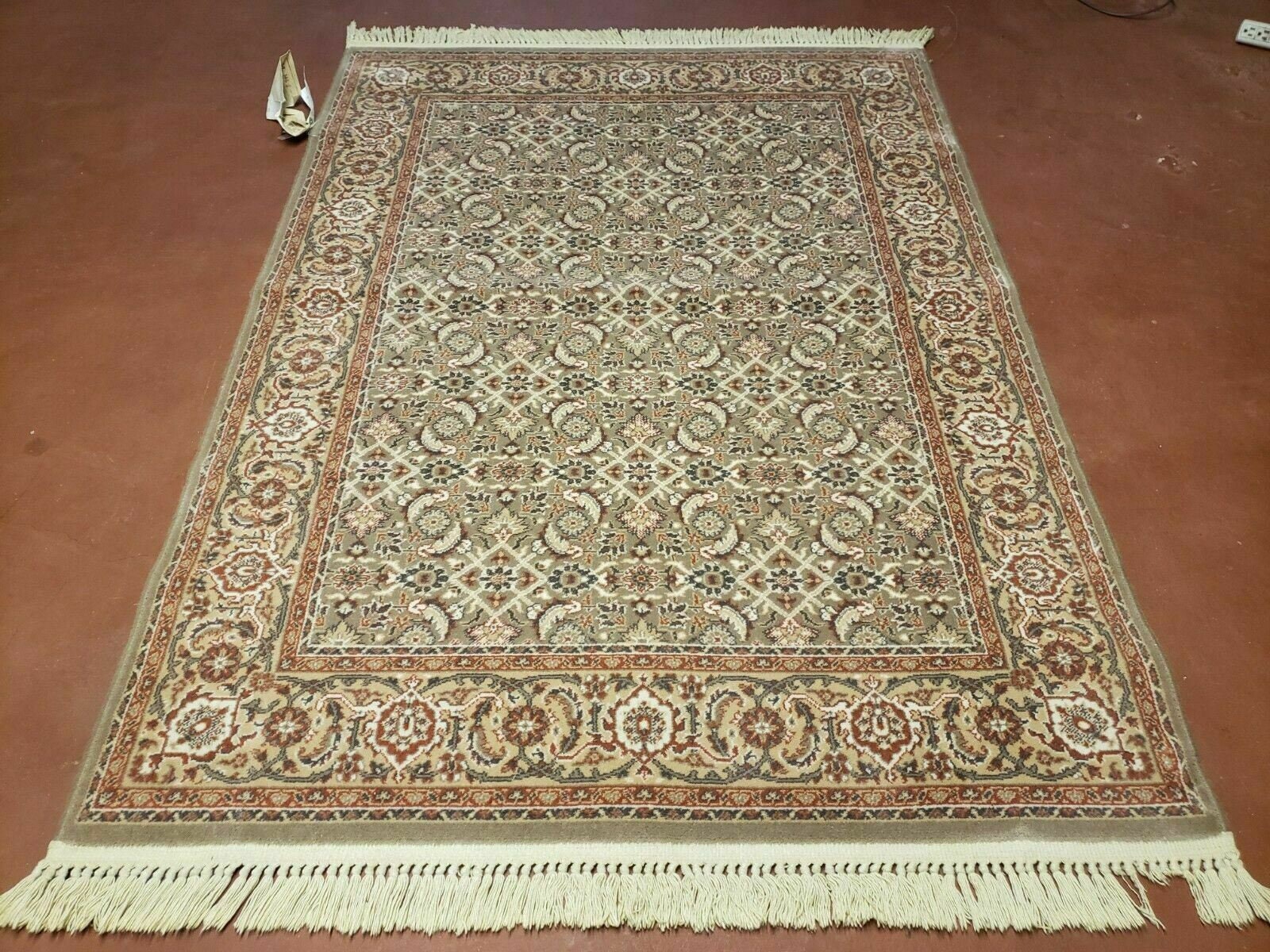 Vintage Karastan Rug 4x6 Allover Design Original Karastan Etsy