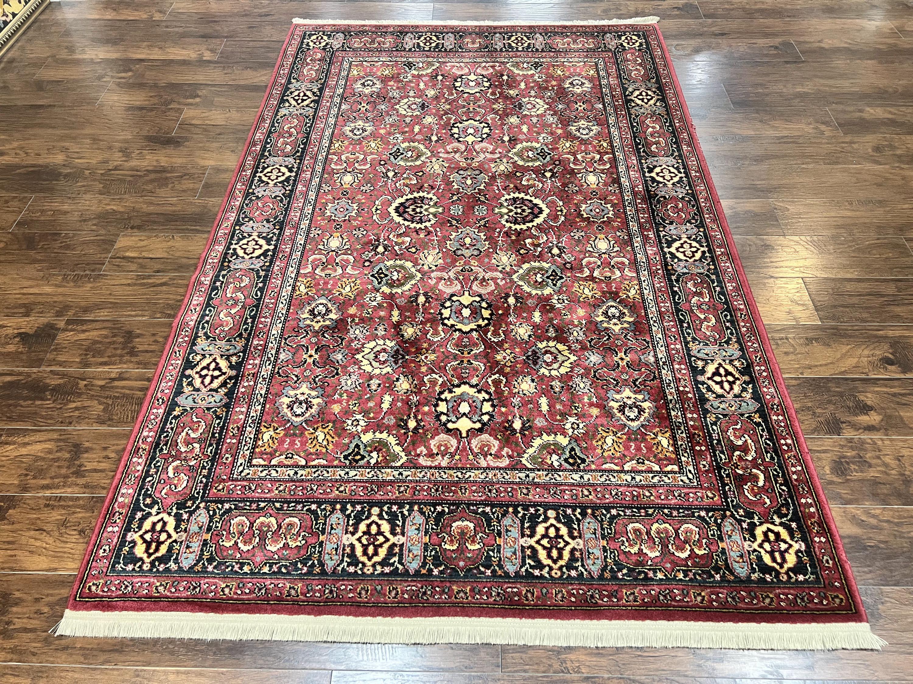 Karastan Rug 6x9, Williamsburg Herati #558, Wool Karastan Carpet