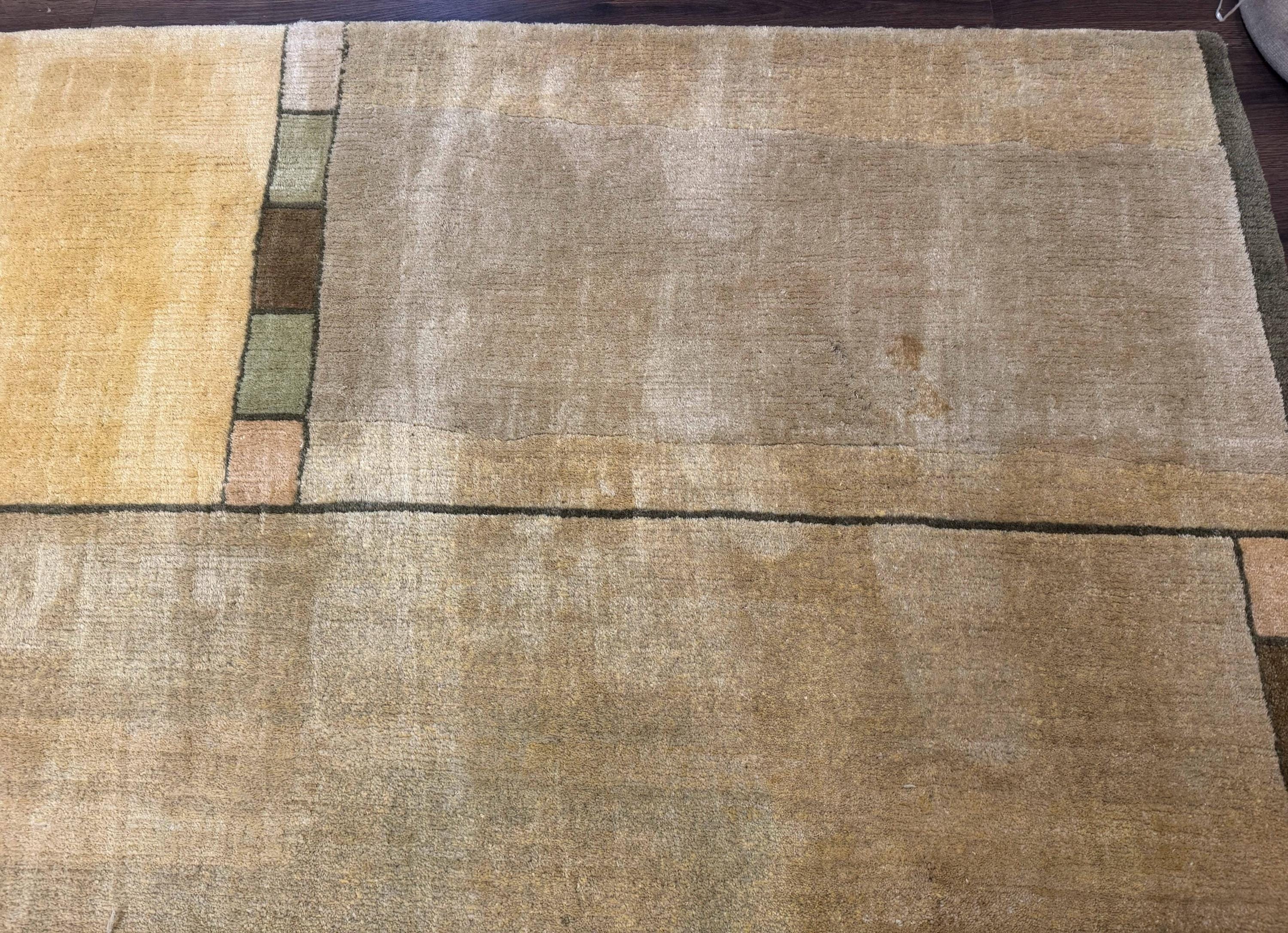 Tufenkian Tibetan Rug 12x16, Handmade Wool Modern Area Rug, Palace Size ...