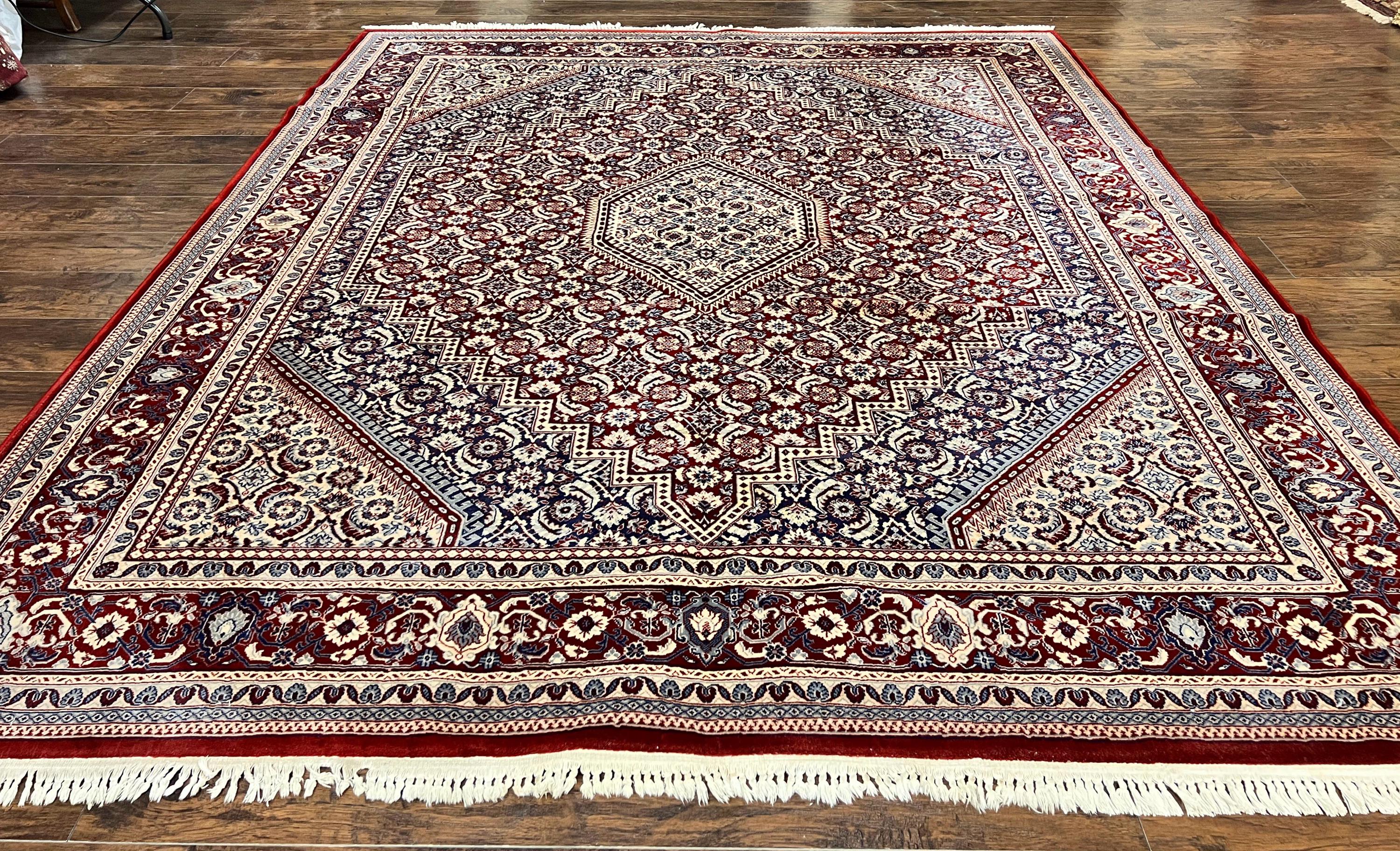 Karastan Rug 8x10, Kara Shah Red Bidjar, Belgium Power Loomed Rug
