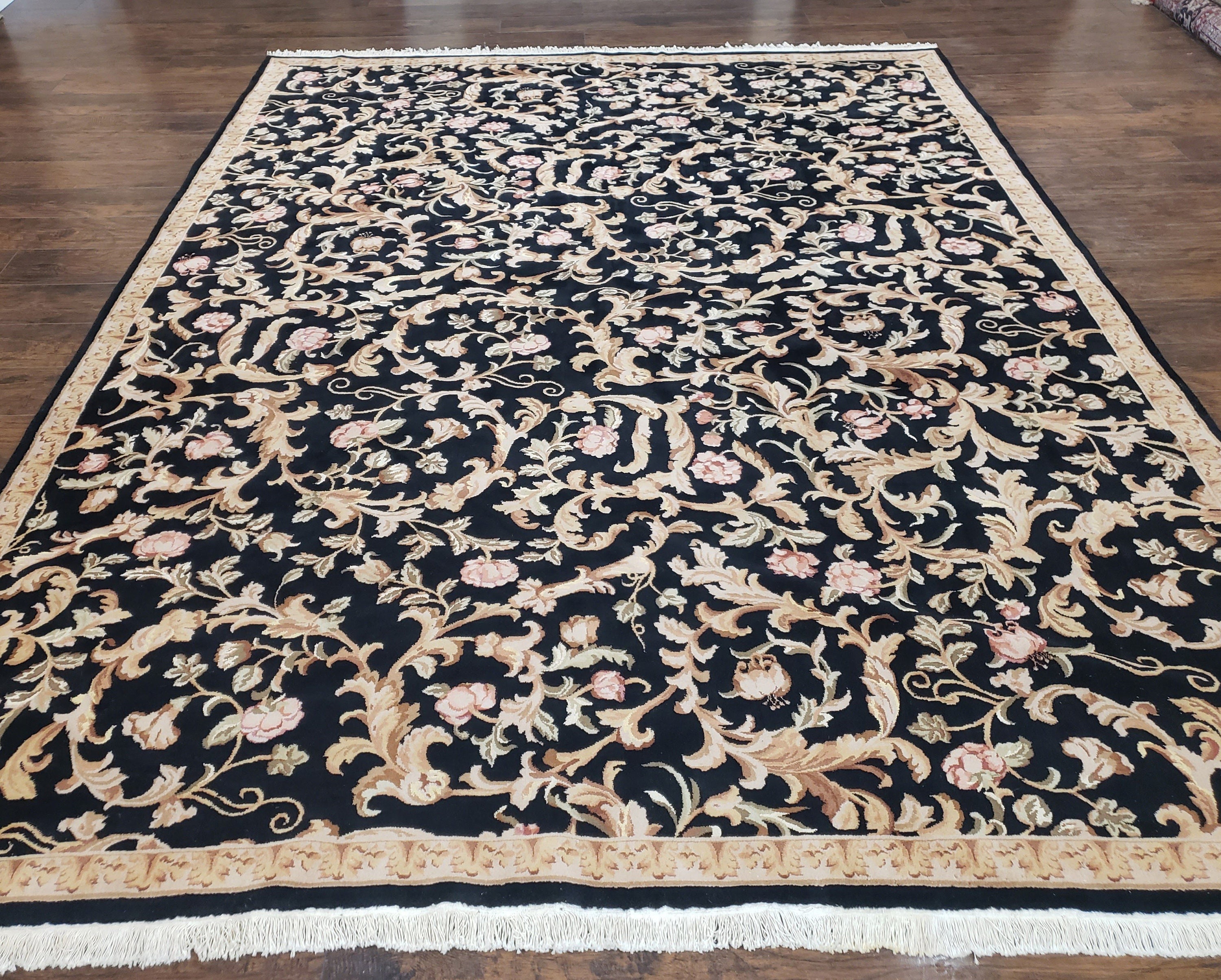 Hand Knotted Turkish Rug. Low Pile Small Rug Colorful Mat Bath Rug Kitchen  Decor - 1′4″ × 2′10″