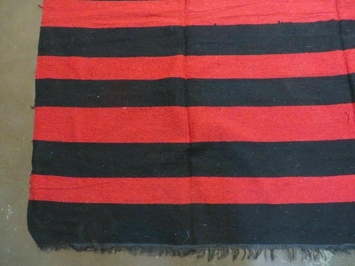 6' X 9' Indian Wool Blanket 6x9 Kilim Rug Flatweave Etsy