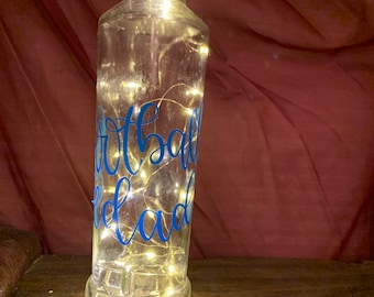 Football dad night light Can Customize as requested
