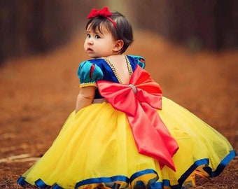 snow white infant dress