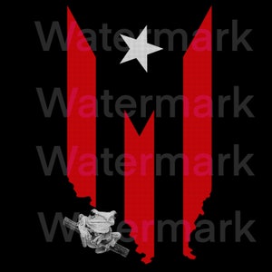 Bandera y Mapa de Puerto Rico Coqui .png Datei transparenter Hintergrund