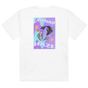 Taylor inspired Lavender Haze Koi Fish Midnights t-shirt
