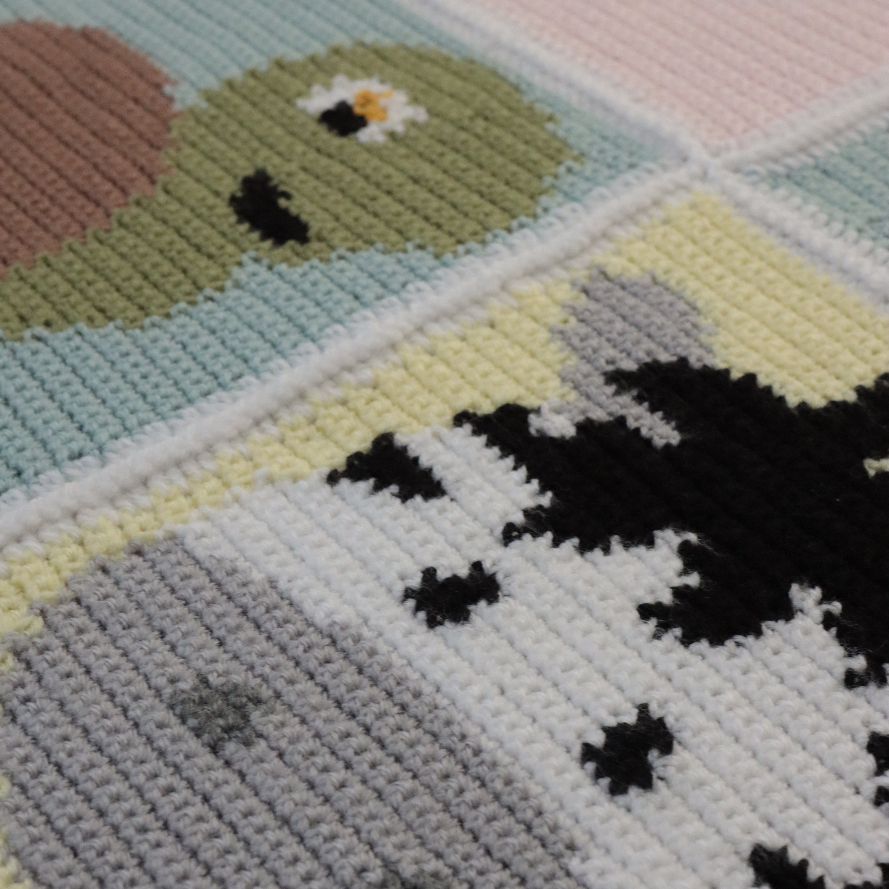 Crochet Animal Blanket Pattern, Crochet Animals, Crochet Animal ...