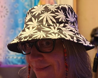 420 Bucket Hat Weed Marijuana fun gift for friend, stoner, mothers day, sesh style