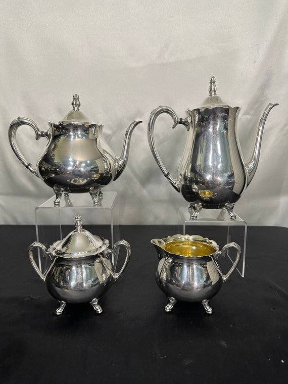 Oneida sterling silver tea set sale