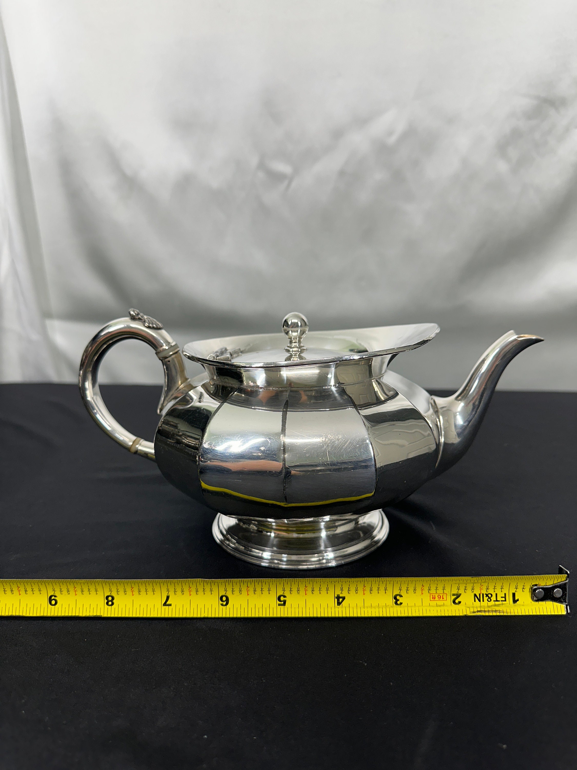 3pc Silver Plated Tea Set Made by James Dixon and Son From 3pc Silver Plated Tea Set Made by James Dixon and Son From