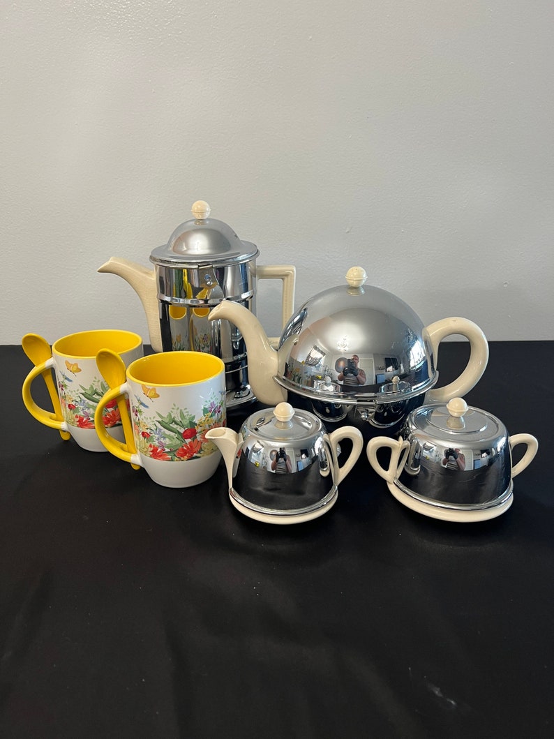 Heatmaster Tea and Coffee Set Made by Ellgrave Pottery With Etsy