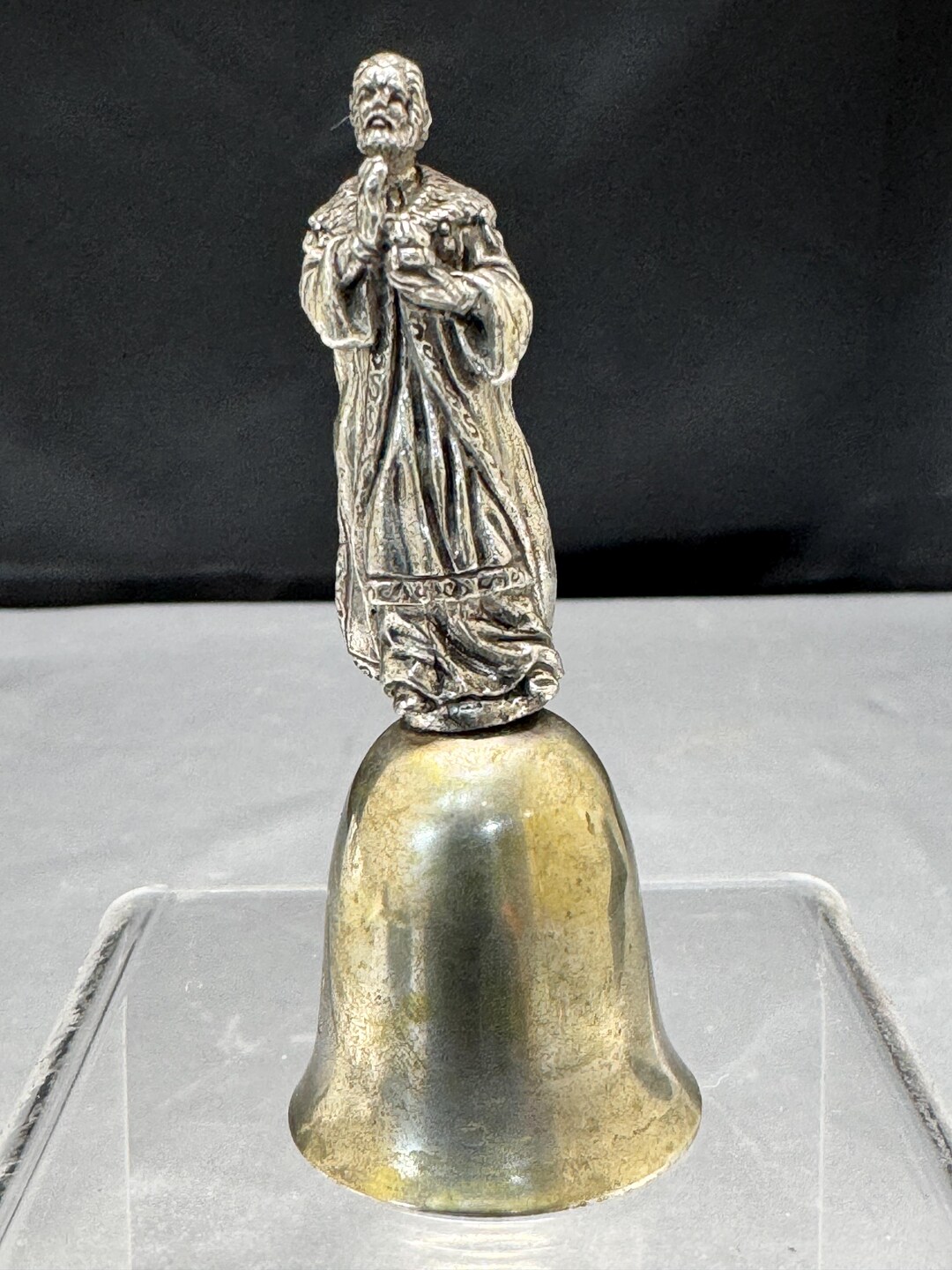 Silverplated Wiseman Bell: Reed & Barton New England Collector's ...