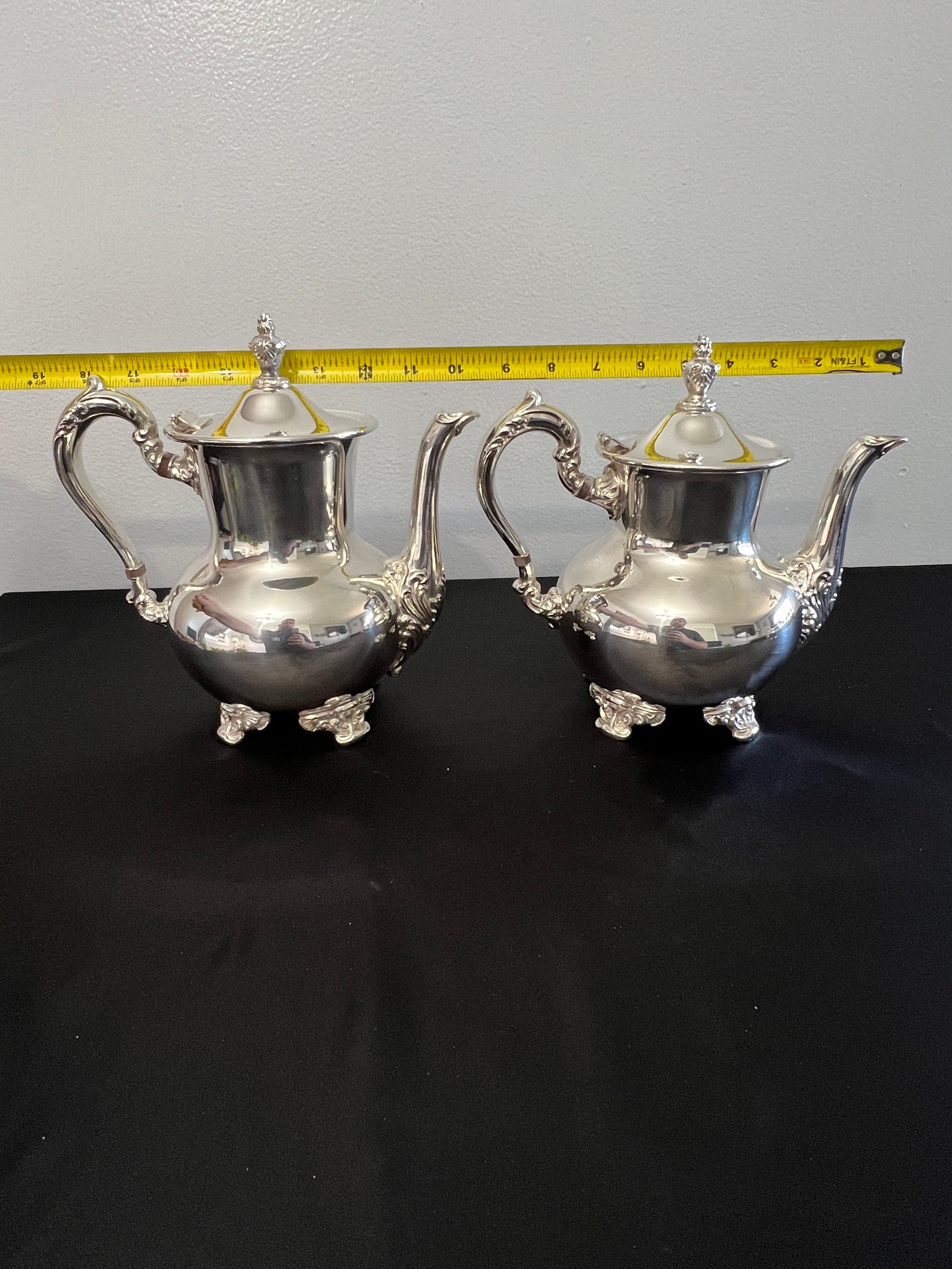 4pc Silver Plated Coffee And Tea Set By Towle Etsy Il 1588xN.3803916025 Kpf2