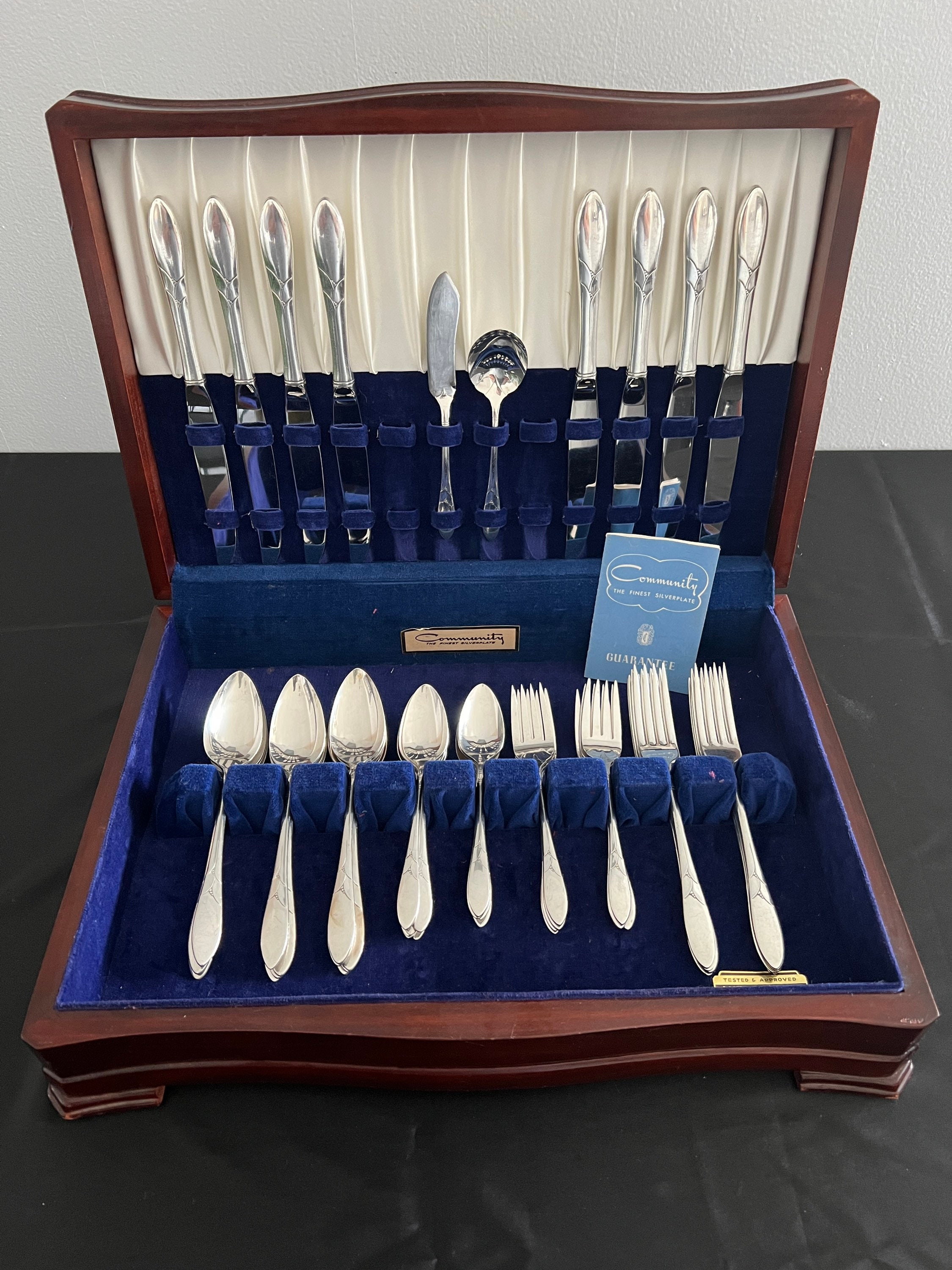 安心の関税送料込み International silverplate カトラリー 7本セット