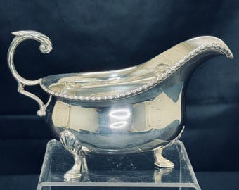 Silver Plate Gravy Boat made by Harrison Brothers & Howson out of England, pattern 9207