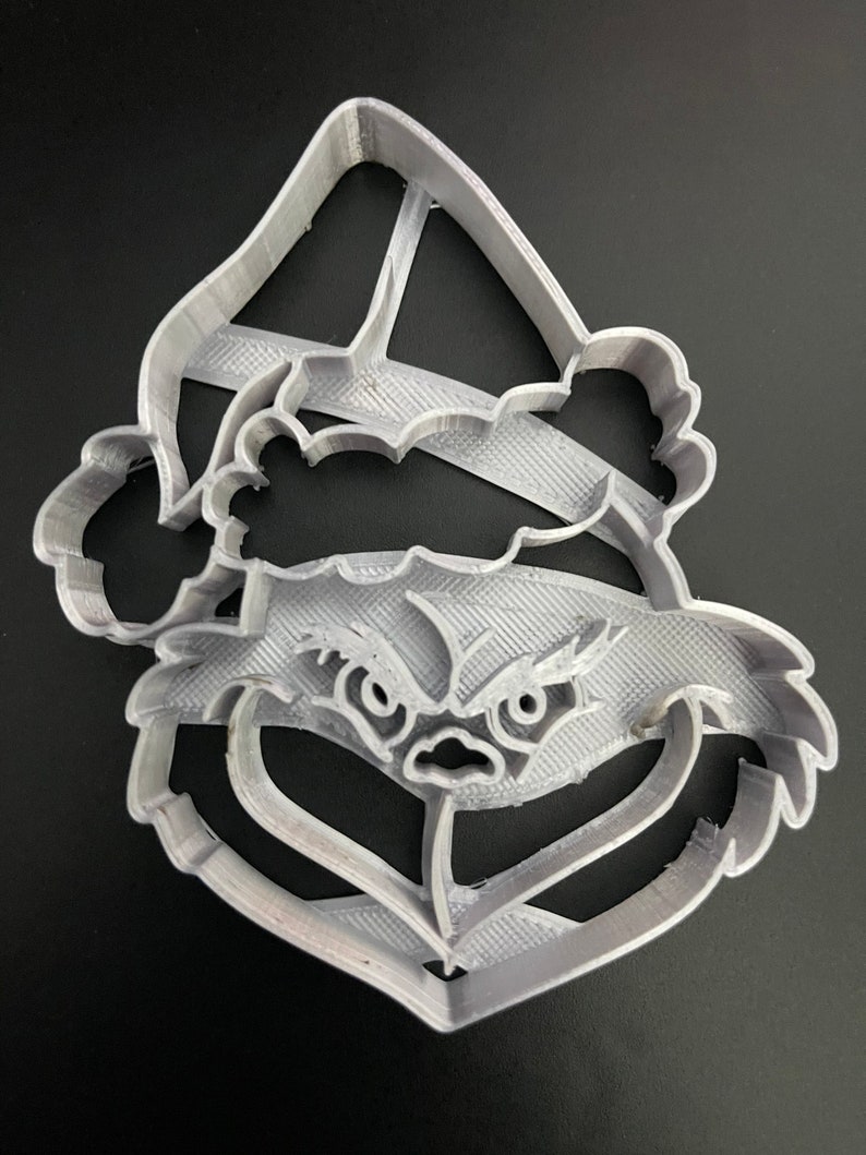 Grinch Christmas Cookie Cutter 3D Printed Etsy