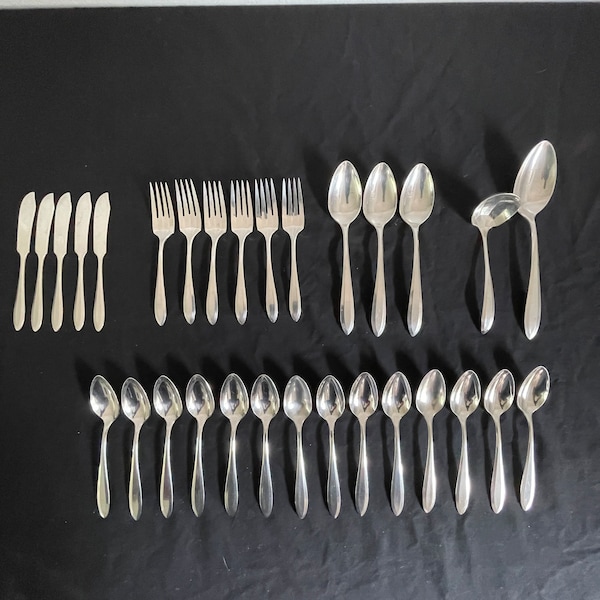 Silver Plated Flatware Etsy