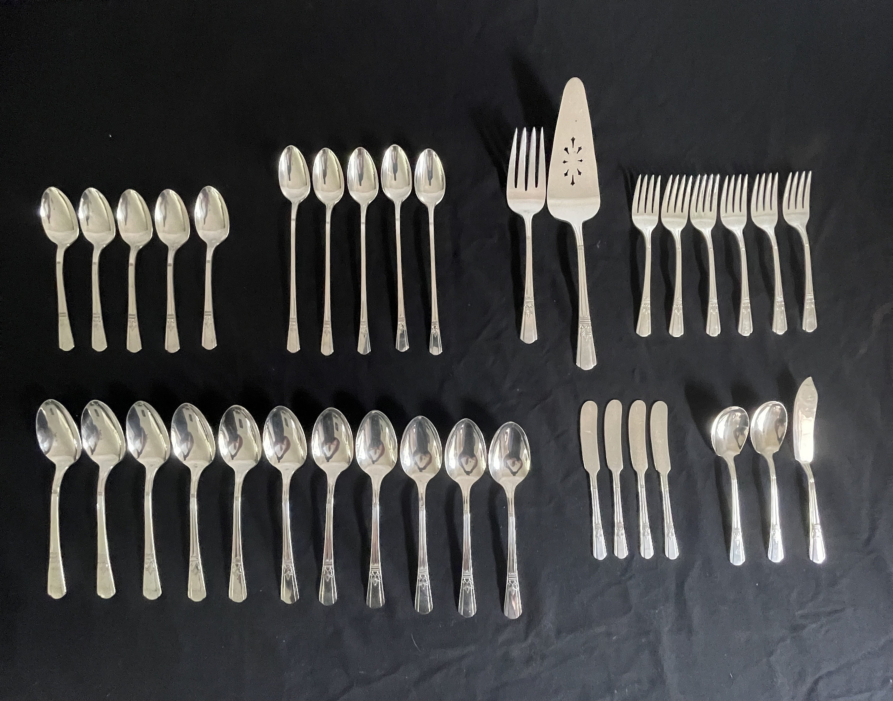 International silverplate カトラリー　7本セット International silverplate カトラリー7本セット