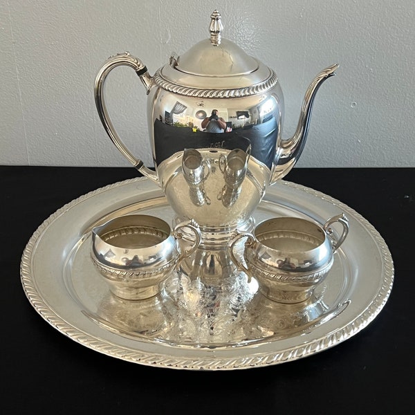 Oneida Silver Tea Set Etsy