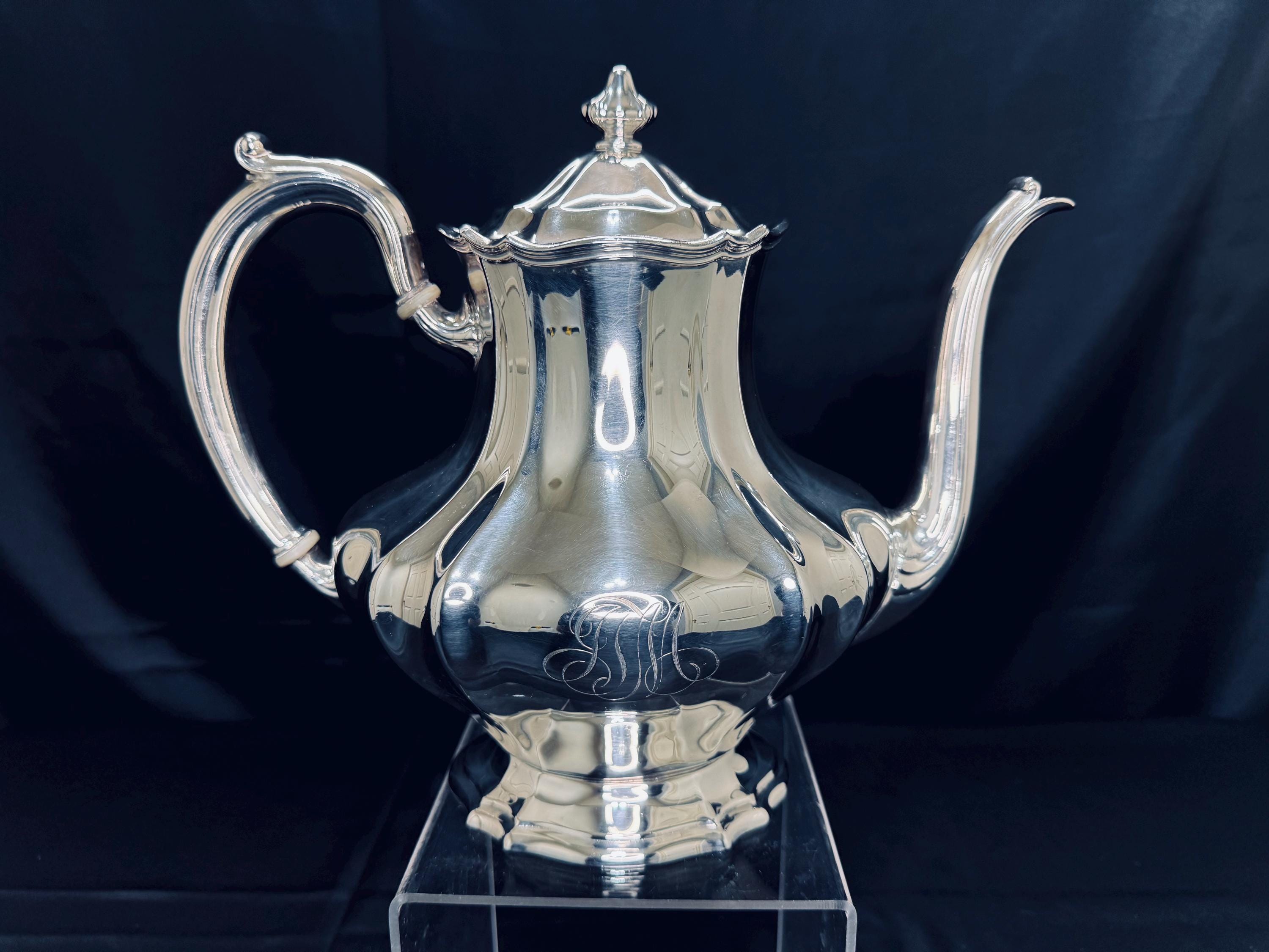 Reed Barton Tea Pot - Etsy