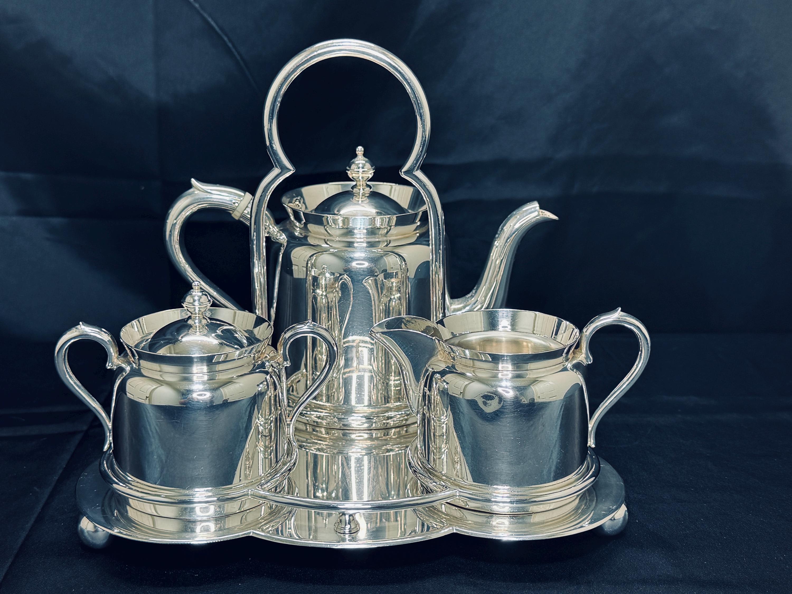 Sterling Silver Tea Set Epns Canada