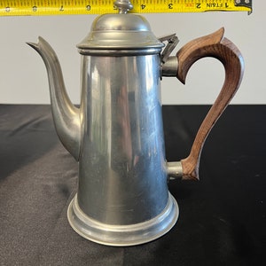 Vintage Stieff Colonial Pewter Tea Pot Set, P1-7 - Etsy