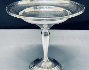 Sterling Silver Compote by International Silver,  pattern Deerfield-Beacon Hill, T222