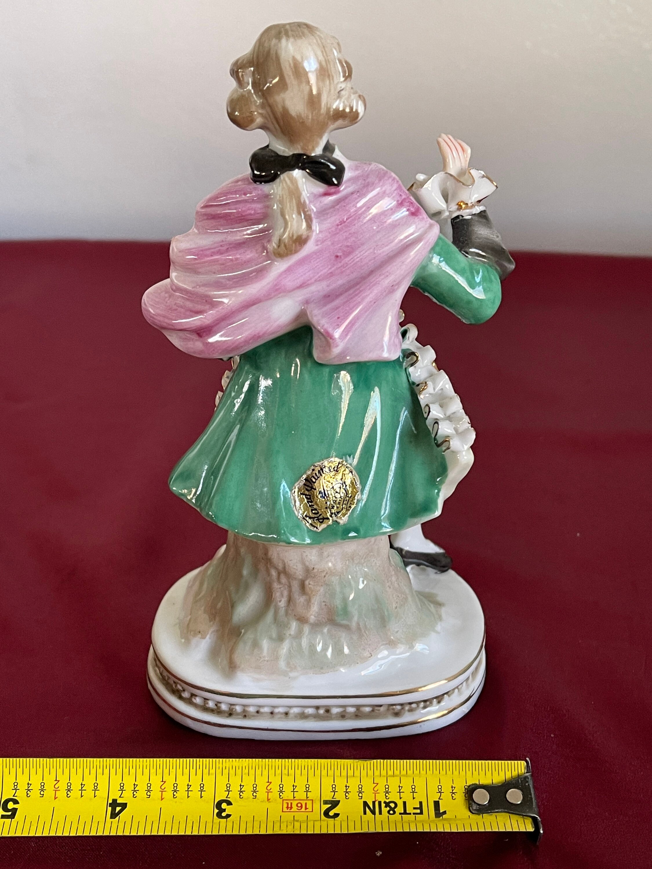 Vintage Wales China Hand Painted Porcelain Figurines unknown Etsy