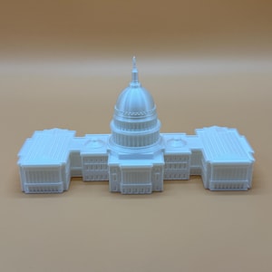 US Capitol 3D printed Replica
