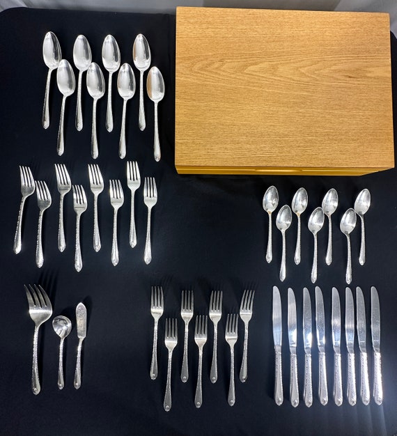 【希少】WM ROGERS&SON 銀メッキカトラリーセット 20本セット $_12.JPG?set_id=880000500F