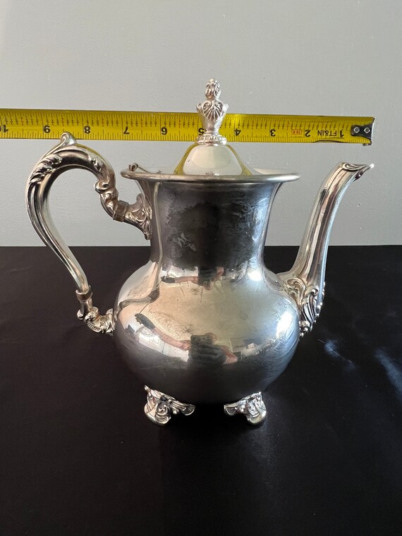 3pc Silver Plated Tea Set, Old English by Poole, 5000 - Etsy
