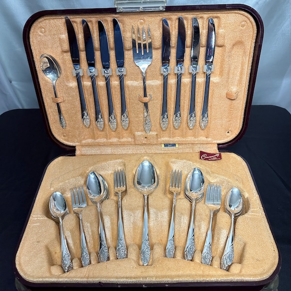 Oneida Community Evening Star Flatware Etsy