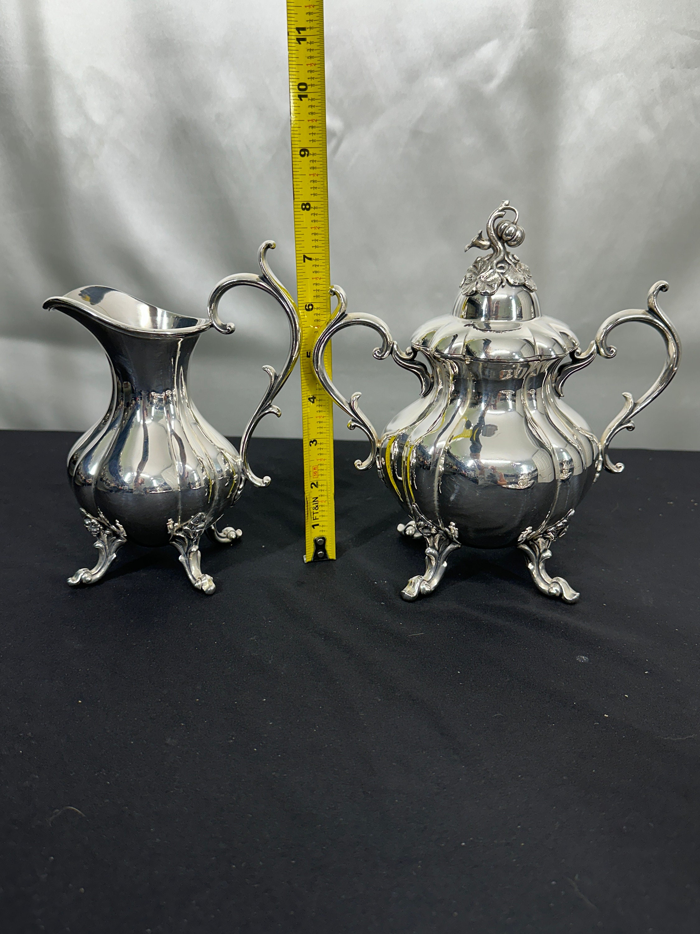 3pc Silver Plated Tea Set by Reed and Barton's, Winthrop