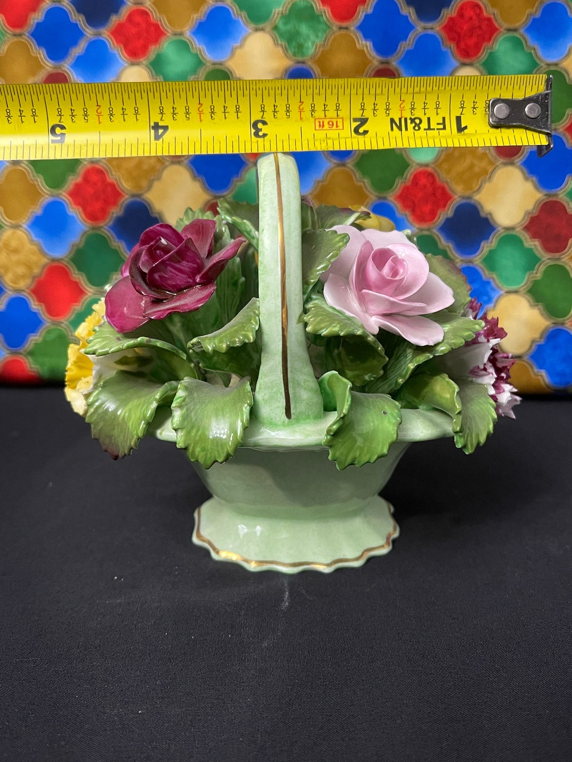 Hand Modelled Best Bone Denton China England Large Bouquet of Etsy