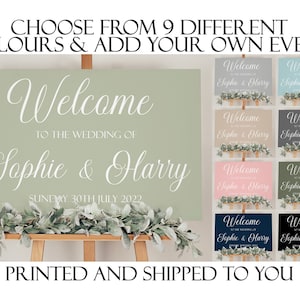 Welcome Wedding Sign Poster, Party Sign,  Event Decor, Wedding Sign, Sage Green Wedding Decor, Welcome Sign for Wedding, Neutral Wedding