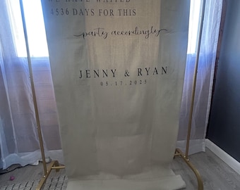 Wedding sign
