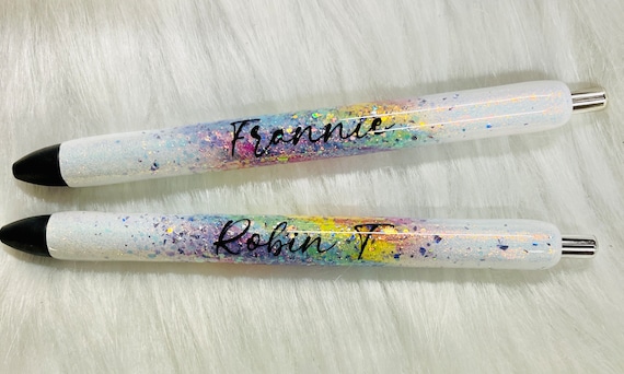 Glitter Unicorn Burst Resin Inkjoy Gel Pen