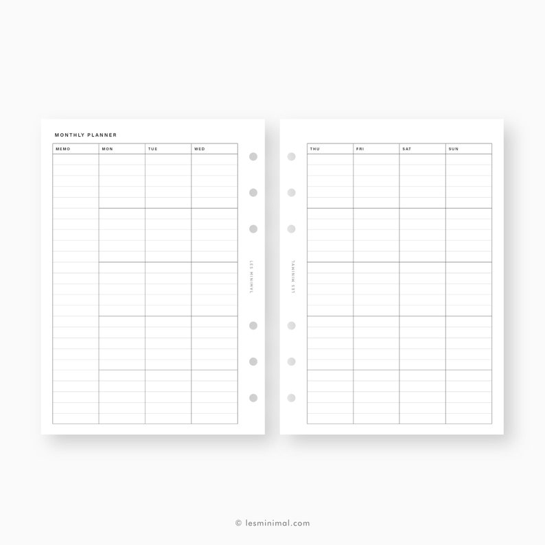 a6-minimalist-monthly-planner-printable-month-at-a-glance-etsy-uk