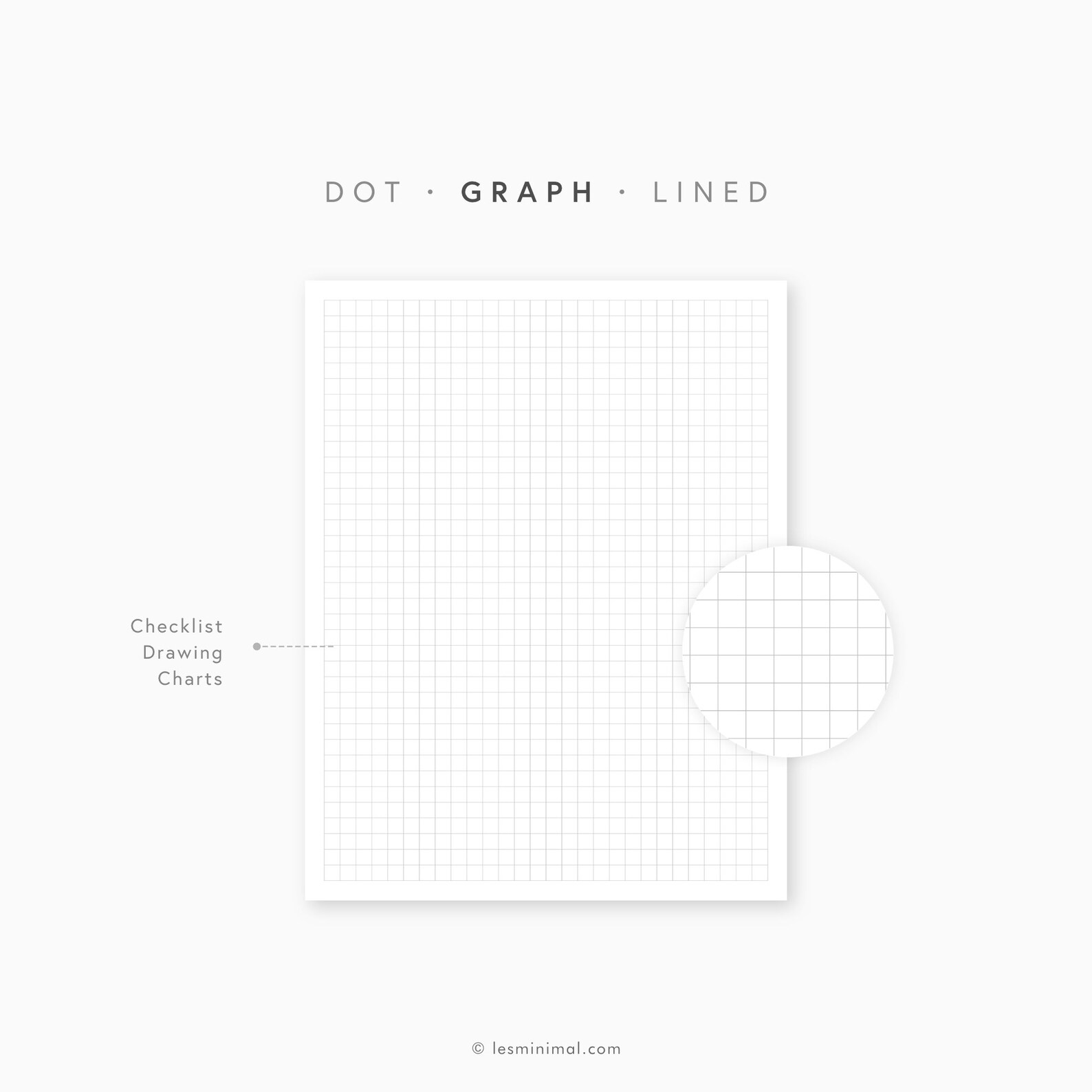 Printable Dot Grid Graph Lined Ruled Notes Paper Inserts - Etsy
