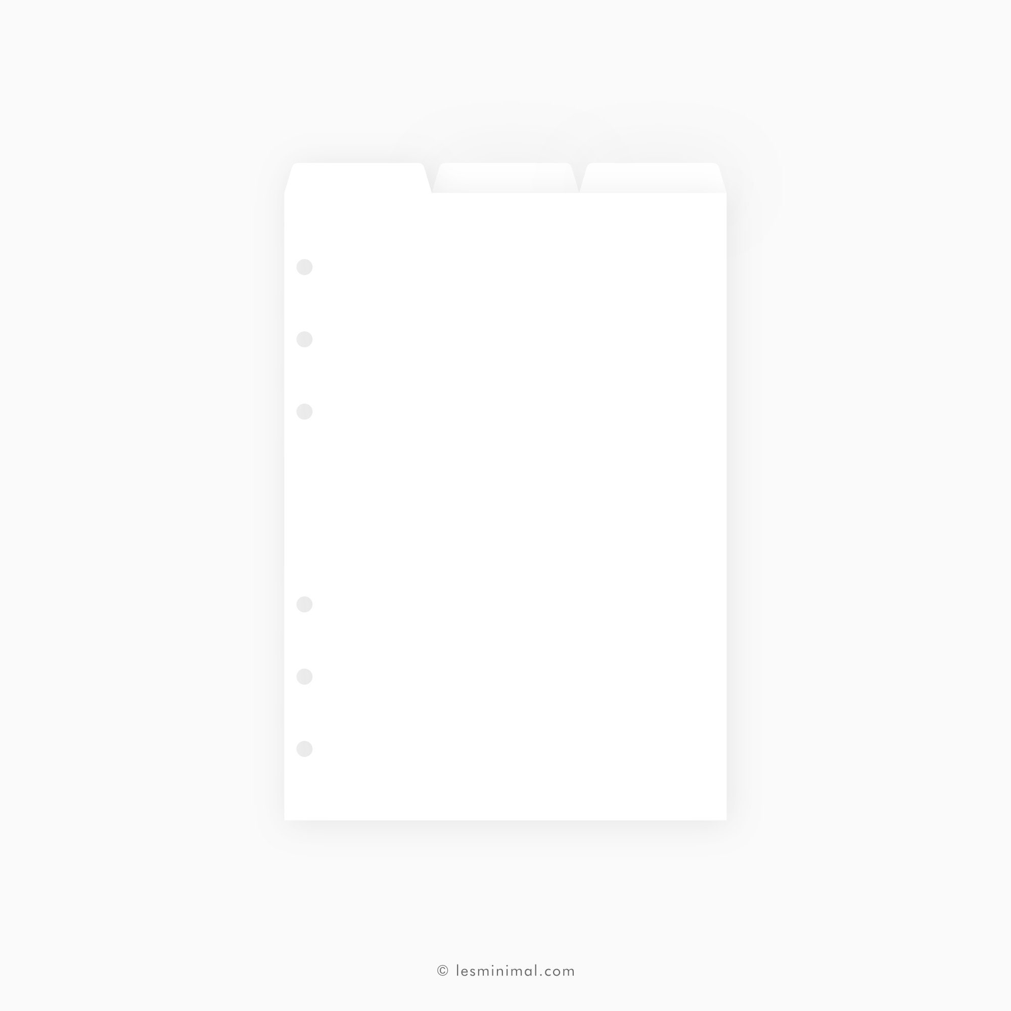 Task Divider Pages A5 Editable Dividers Template for Planners, Top 3 Tabbed Dashboards ...
