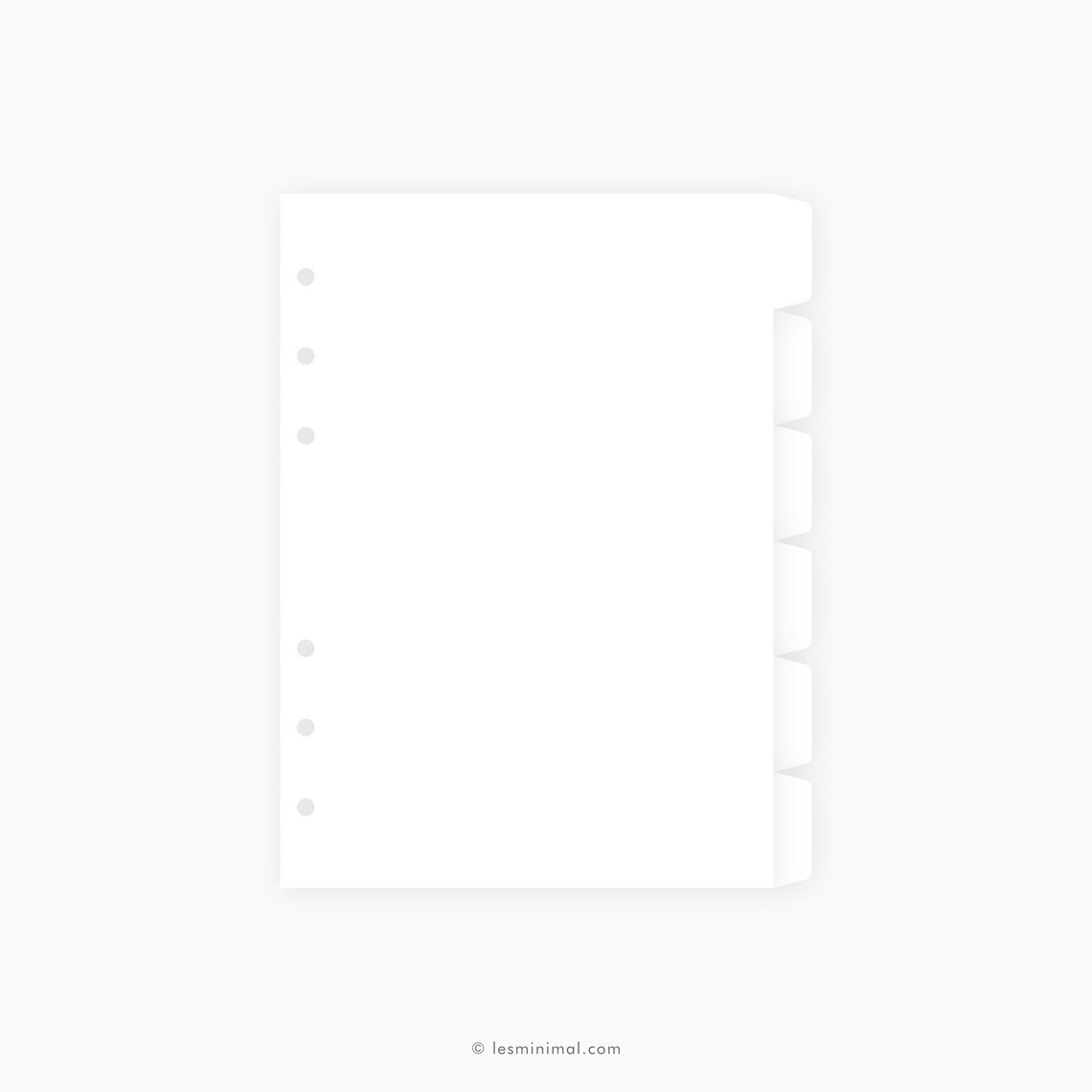 A5 Editable Dividers Template for Planners Printable DIY - Etsy